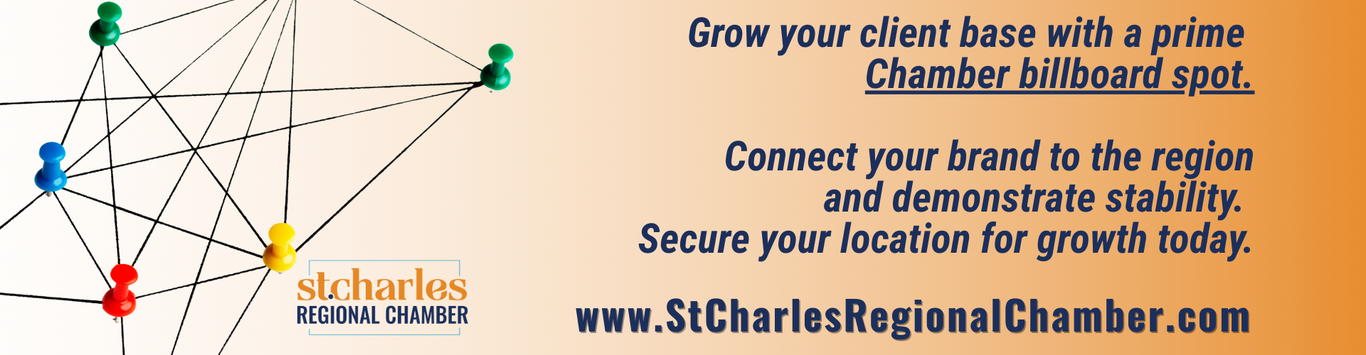 thumbtacks and string connecting together